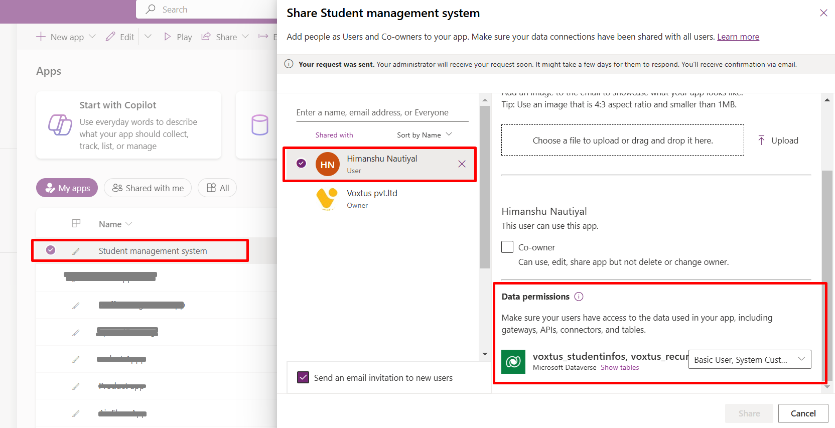 Configuring App Permissions 1